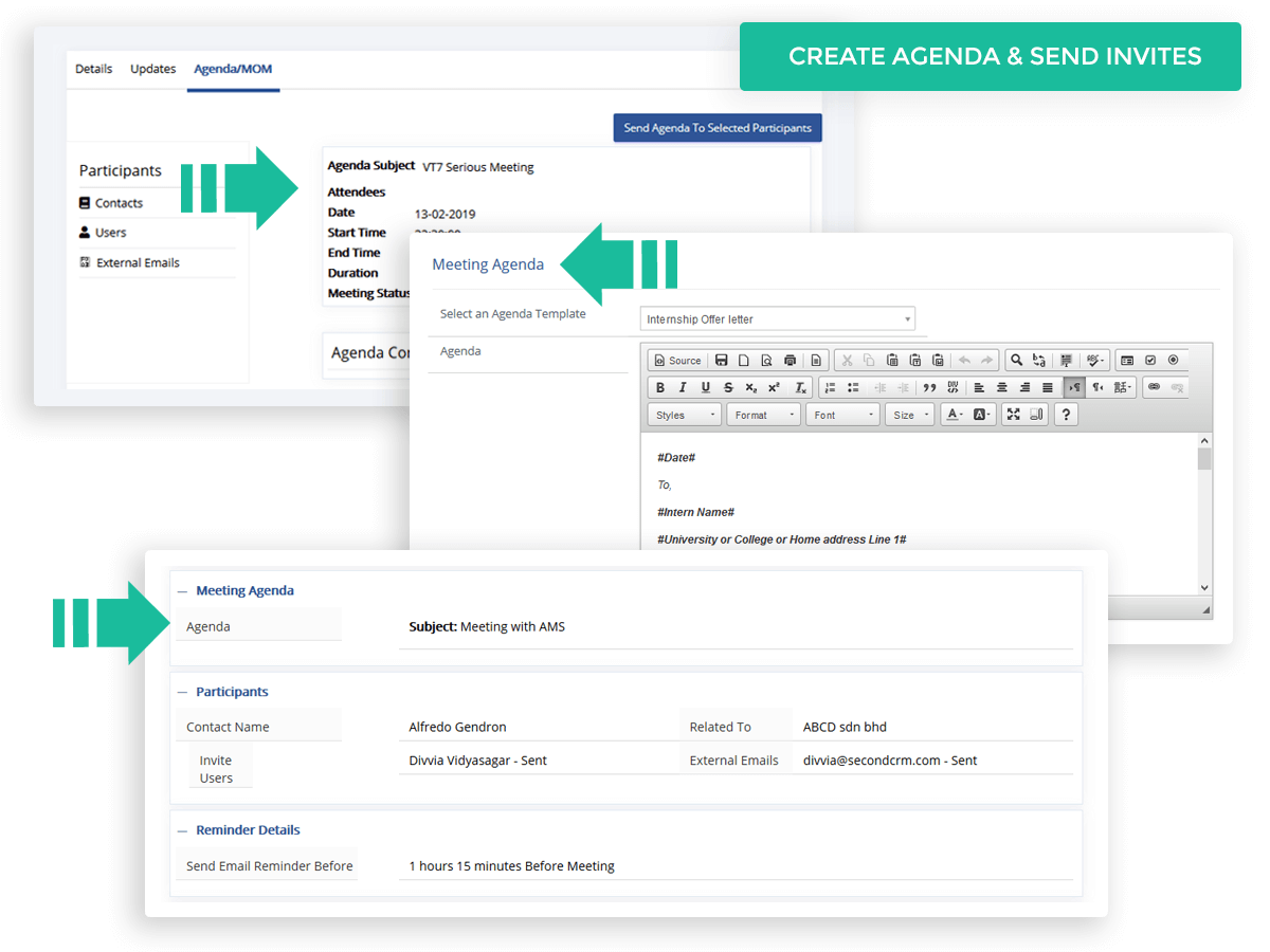 Meeting Management Software Second Crm